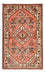 Persisk tæppe - Nomadisk - 121 x 76 cm - lysrød