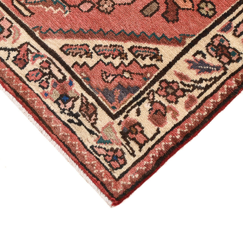 Persisk tæppe - Nomadisk - 121 x 76 cm - lysrød