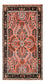 Persisk tæppe - Nomadisk - 139 x 77 cm - lysrød