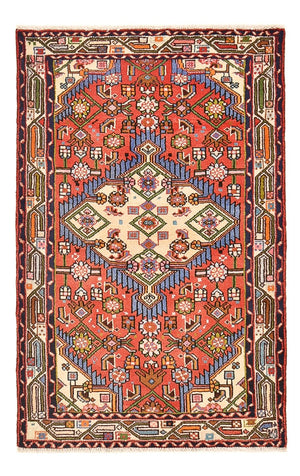 Persisk tæppe - Nomadisk - 134 x 81 cm - rød