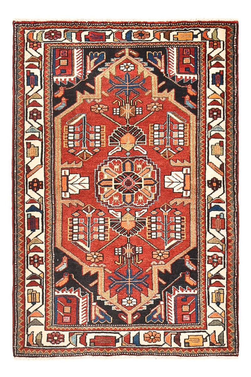 Persisk tæppe - Nomadisk - 137 x 92 cm - rød