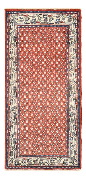 Løber Persisk tæppe - Mir - 126 x 57 cm - rød
