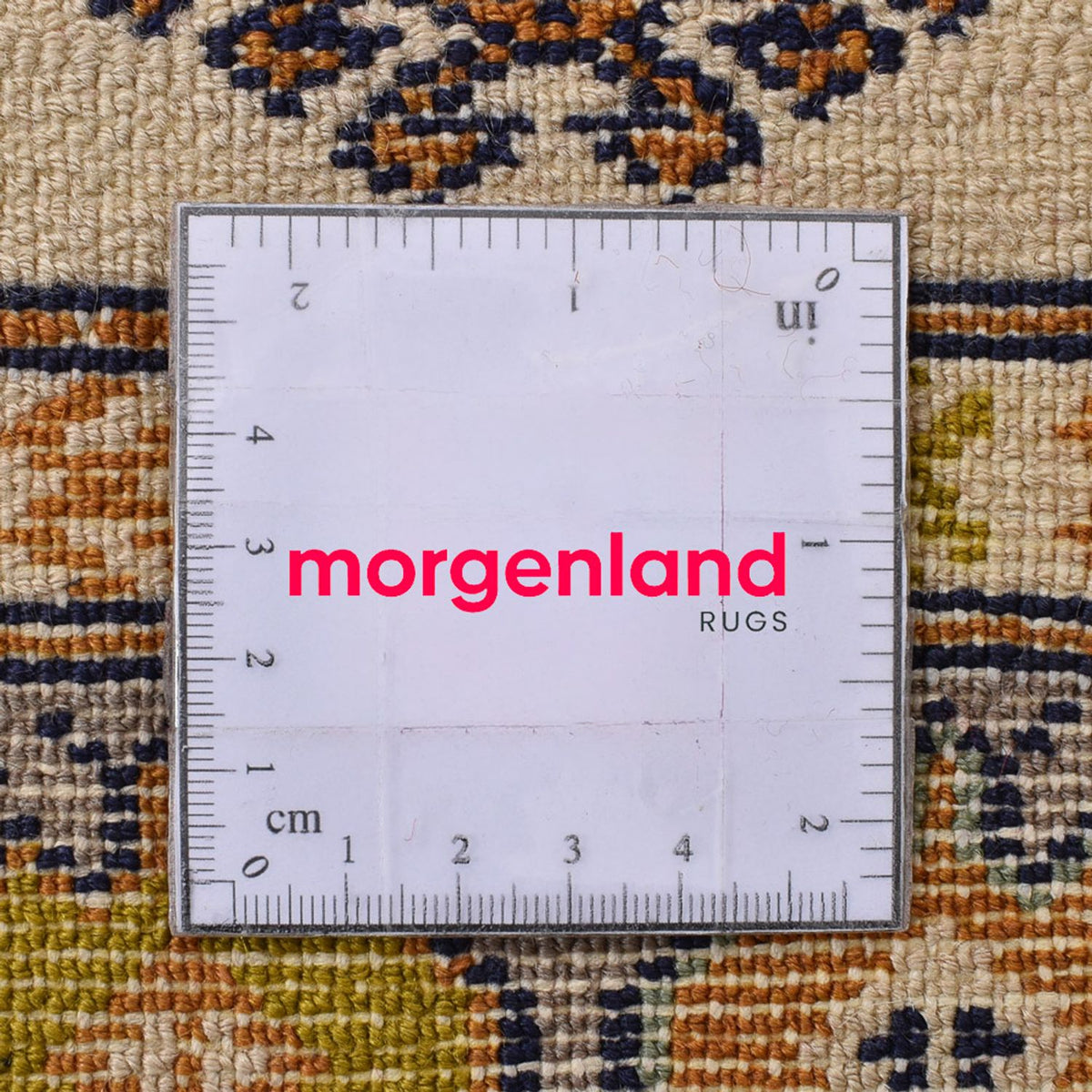 Løber Turkaman-tæppe - 215 x 65 cm - lysegrøn