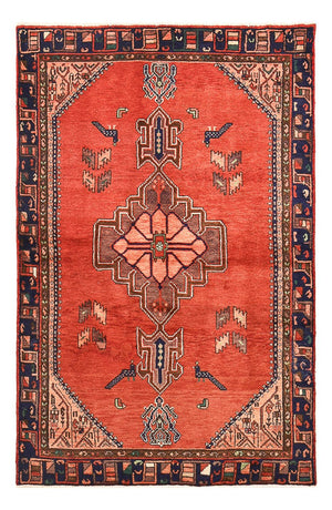 Persisk tæppe - Nomadisk - 199 x 131 cm - rød