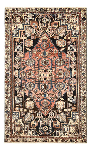 Persisk tæppe - Nomadisk - 207 x 127 cm - lysrød