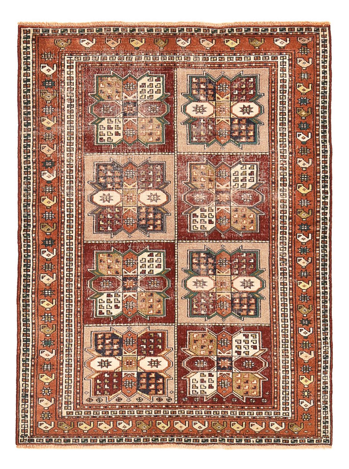Persisk tæppe - Classic - 168 x 123 cm - mørk beige