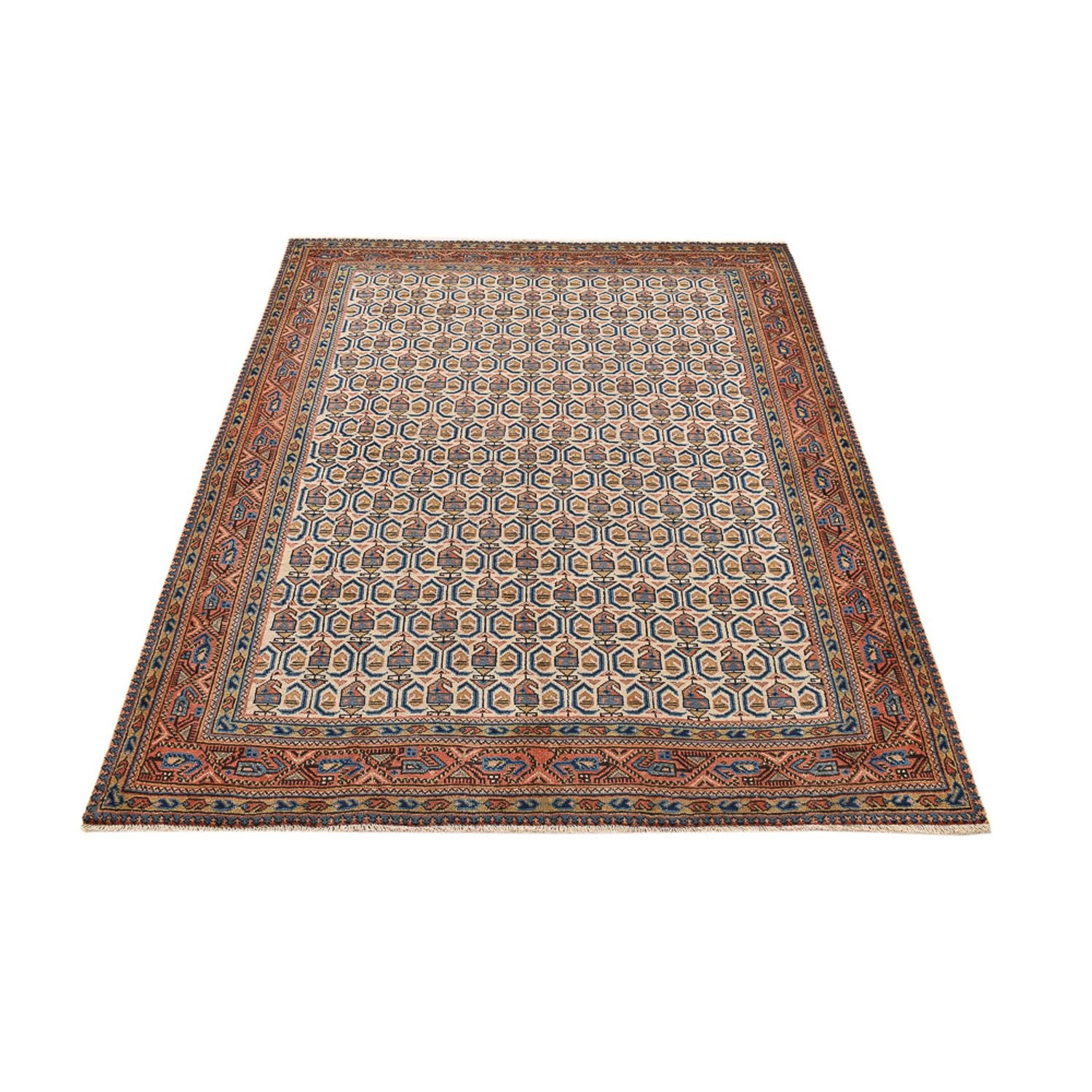 Persisk tæppe - Classic - 218 x 158 cm - sand