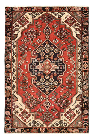 Persisk tæppe - Nomadisk - 202 x 128 cm - rød