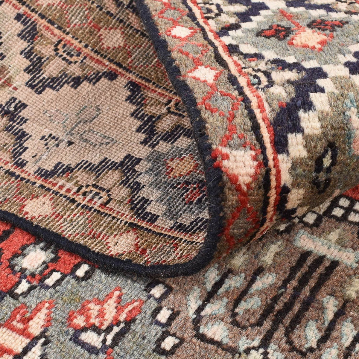 Persisk tæppe - Nomadisk - 187 x 113 cm - flerfarvet