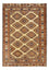 Turkaman-tæppe - 188 x 131 cm - sand