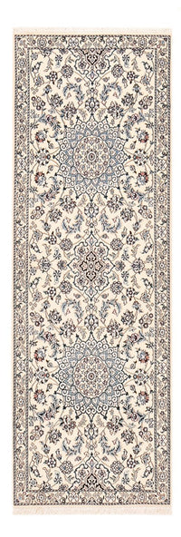 Løber Persisk tæppe - Nain - Royal - 229 x 81 cm - creme