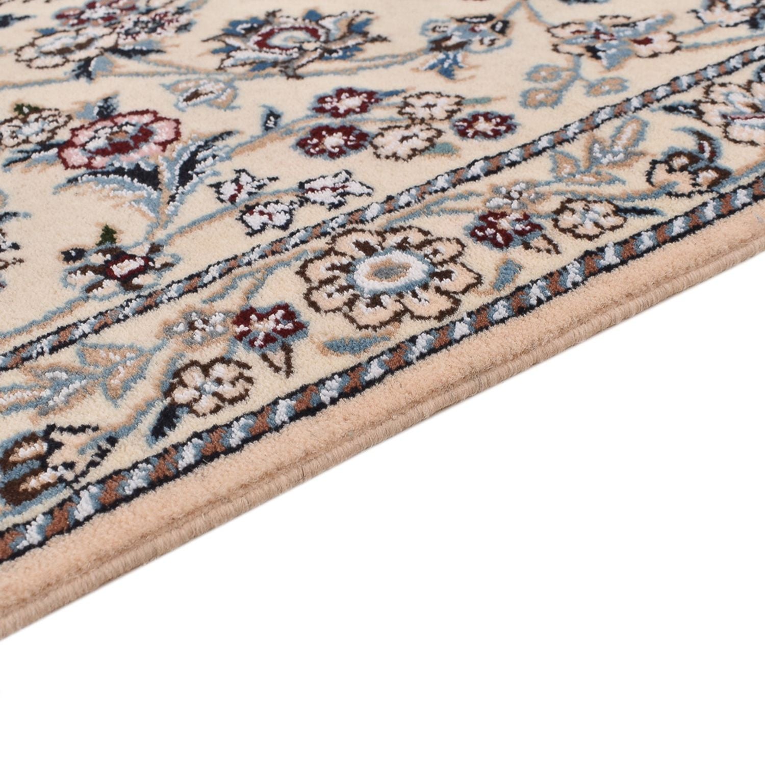 Løber Persisk tæppe - Nain - Royal - 229 x 81 cm - creme