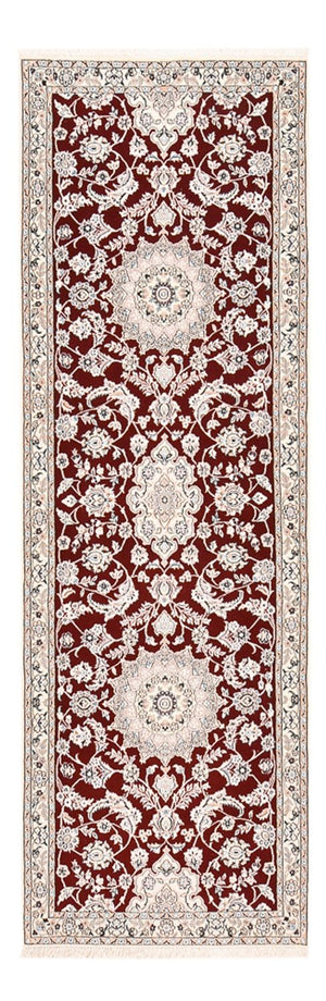 Løber Persisk tæppe - Nain - Royal - 275 x 93 cm - rød