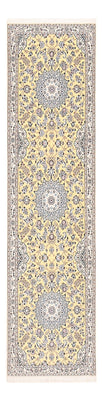 Løber Persisk tæppe - Nain - Royal - 320 x 90 cm - beige