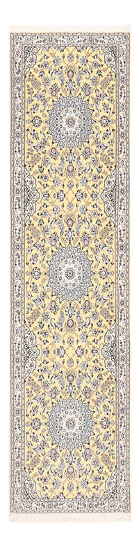 Løber Persisk tæppe - Nain - Royal - 320 x 90 cm - beige