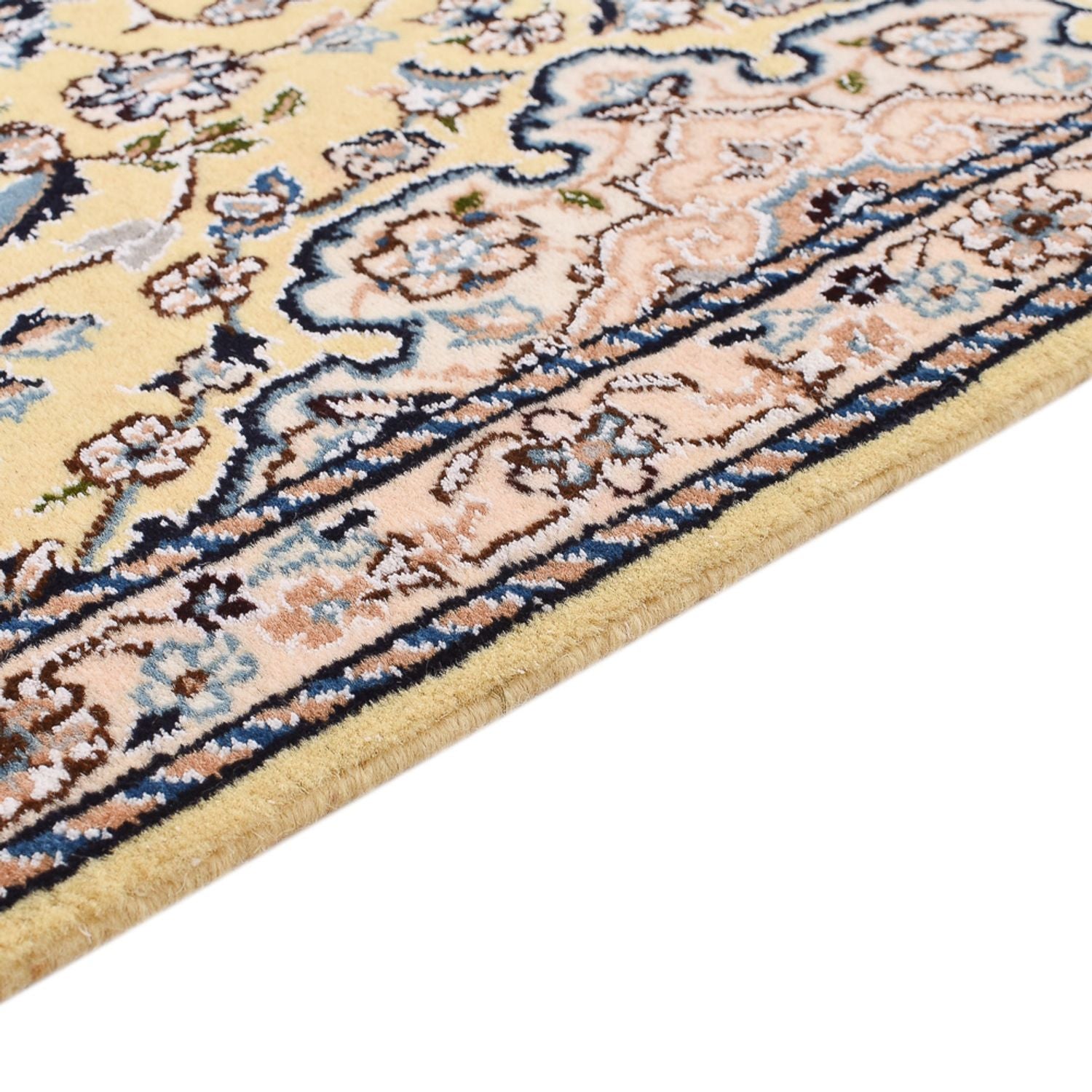 Løber Persisk tæppe - Nain - Royal - 309 x 61 cm - beige