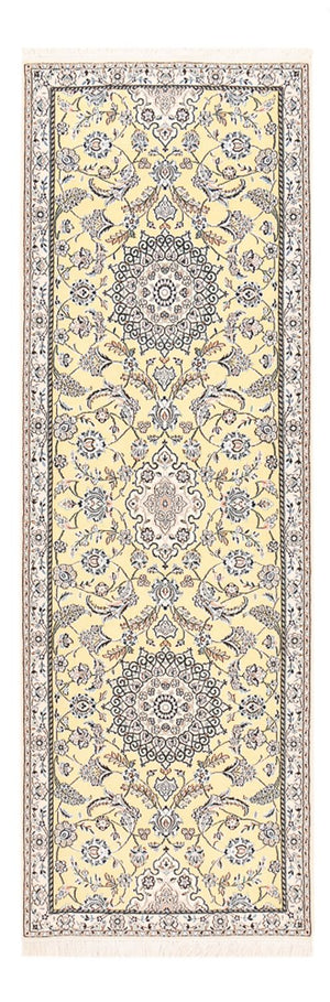 Løber Persisk tæppe - Nain - Royal - 263 x 90 cm - beige