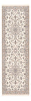 Løber Persisk tæppe - Nain - Royal - 229 x 70 cm - creme