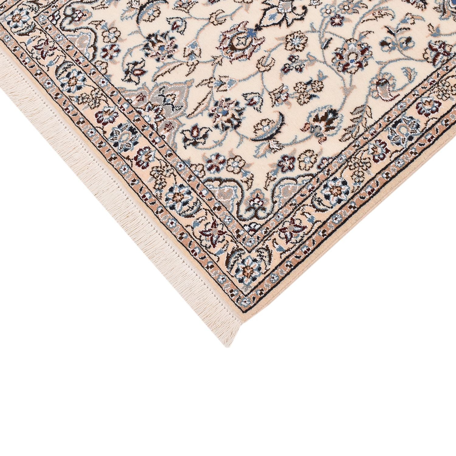 Løber Persisk tæppe - Nain - Royal - 229 x 70 cm - creme