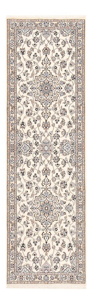 Løber Persisk tæppe - Nain - Royal - 220 x 70 cm - creme