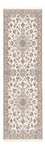 Løber Persisk tæppe - Nain - Royal - 220 x 70 cm - creme