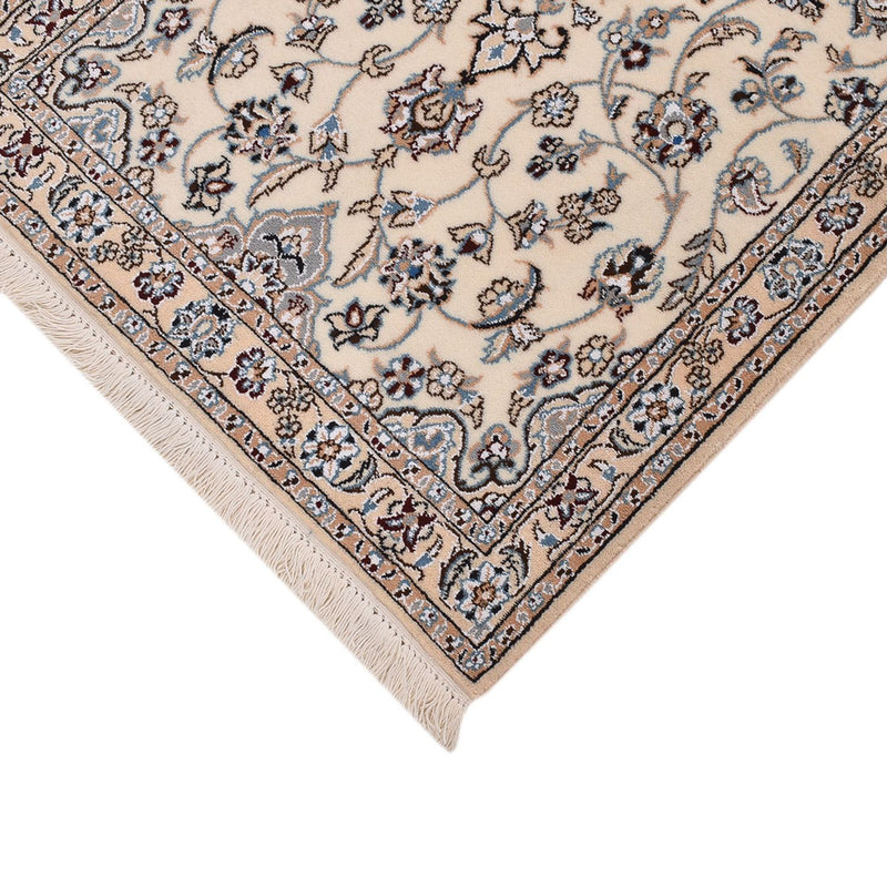 Løber Persisk tæppe - Nain - Royal - 220 x 70 cm - creme
