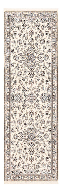 Løber Persisk tæppe - Nain - Royal - 215 x 71 cm - creme