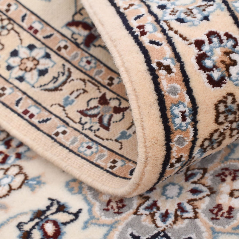 Løber Persisk tæppe - Nain - Royal - 215 x 71 cm - creme