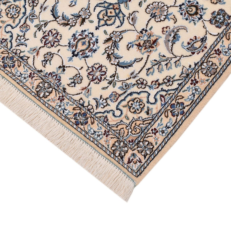 Løber Persisk tæppe - Nain - Royal - 197 x 61 cm - creme