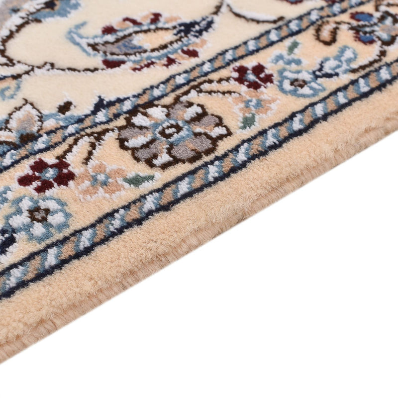 Løber Persisk tæppe - Nain - Royal - 197 x 61 cm - creme
