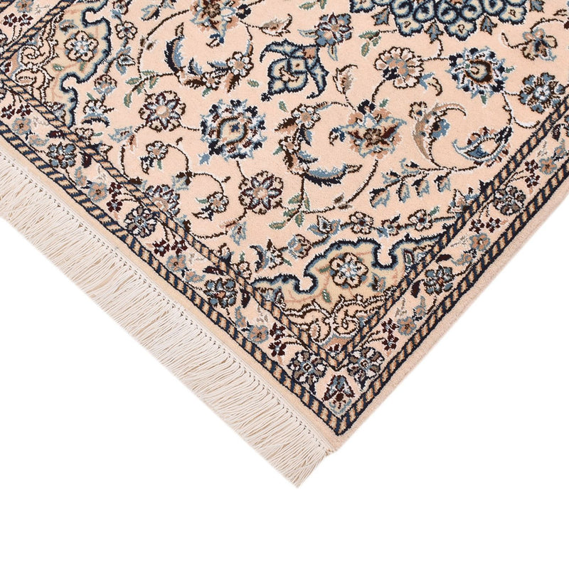 Løber Persisk tæppe - Nain - Royal - 200 x 62 cm - creme