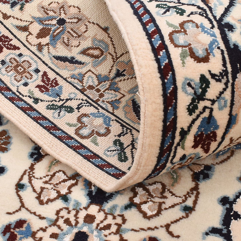 Løber Persisk tæppe - Nain - Royal - 230 x 70 cm - creme
