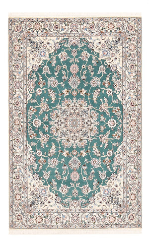 Persisk tæppe - Nain - Royal - 203 x 127 cm - grøn