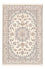 Persisk tæppe - Nain - Royal - 196 x 130 cm - creme