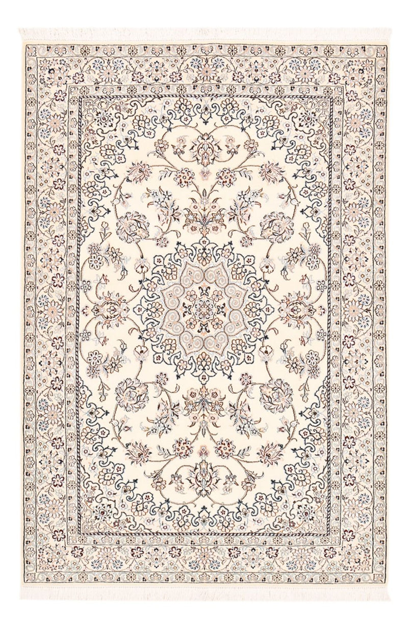 Persisk tæppe - Nain - Royal - 196 x 130 cm - creme