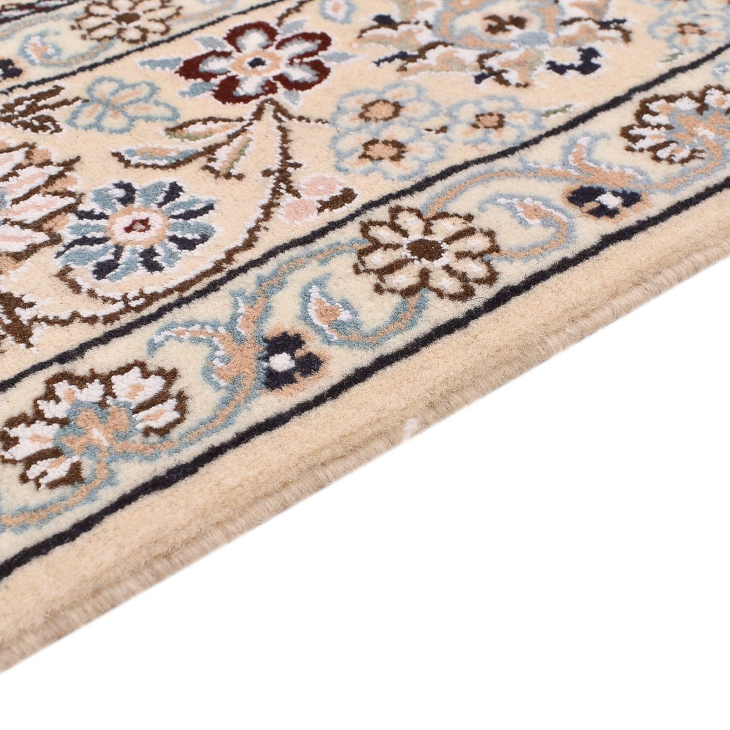 Persisk tæppe - Nain - Royal - 196 x 130 cm - creme