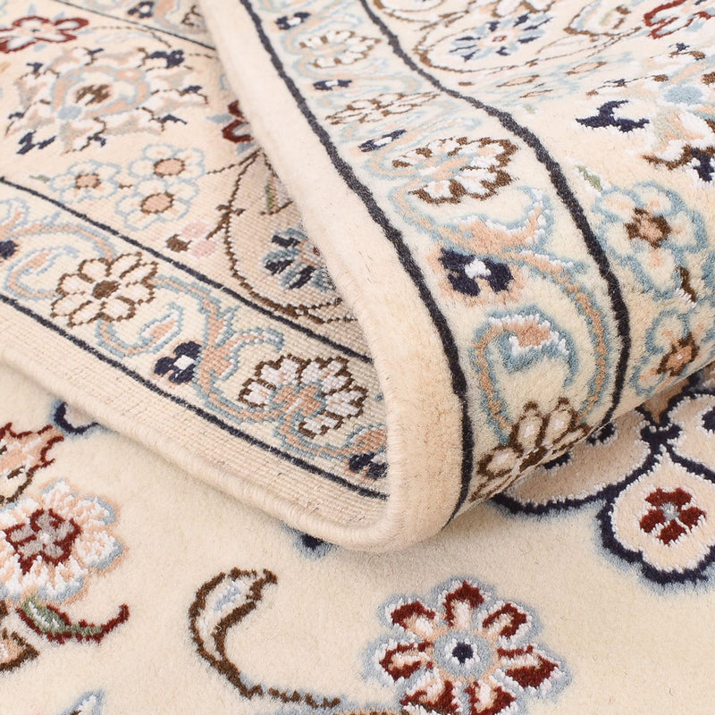 Persisk tæppe - Nain - Royal - 196 x 130 cm - creme