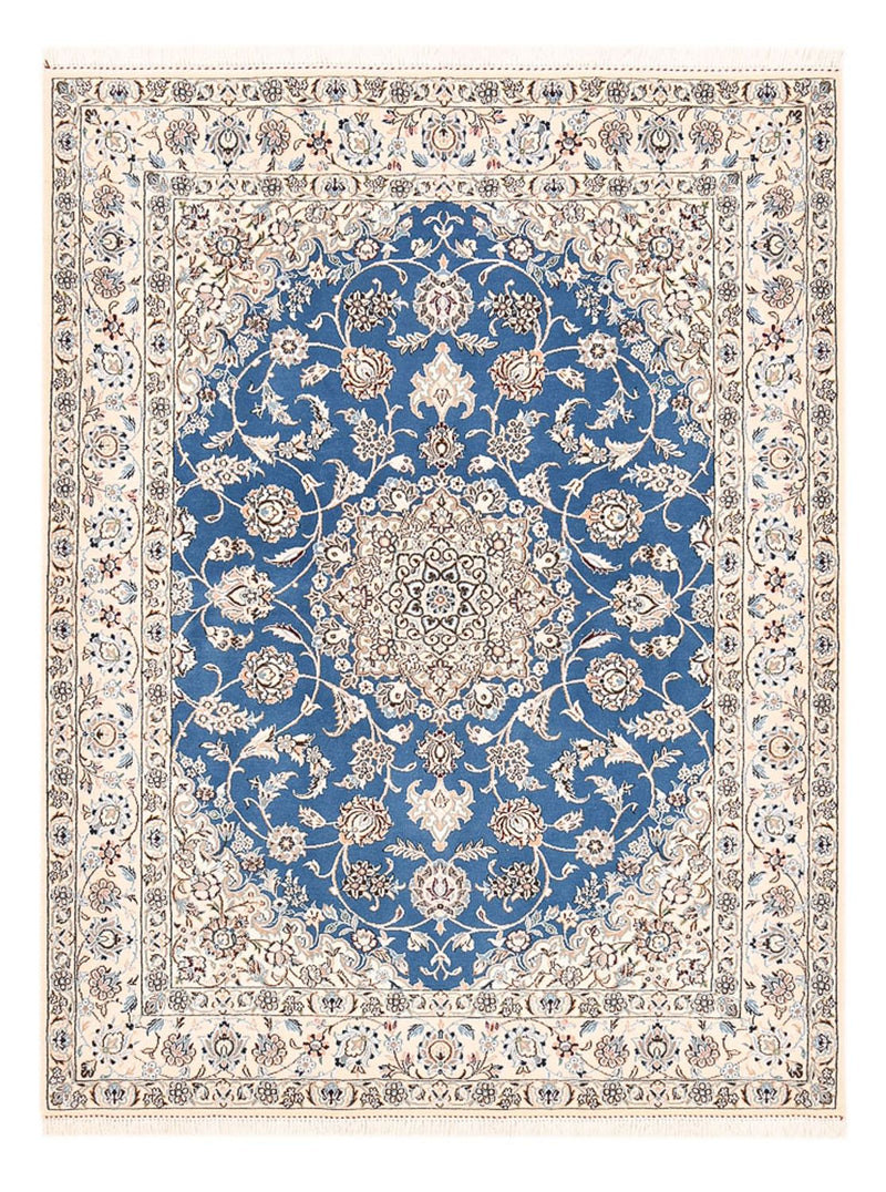 Persisk tæppe - Nain - Royal - 202 x 151 cm - blå