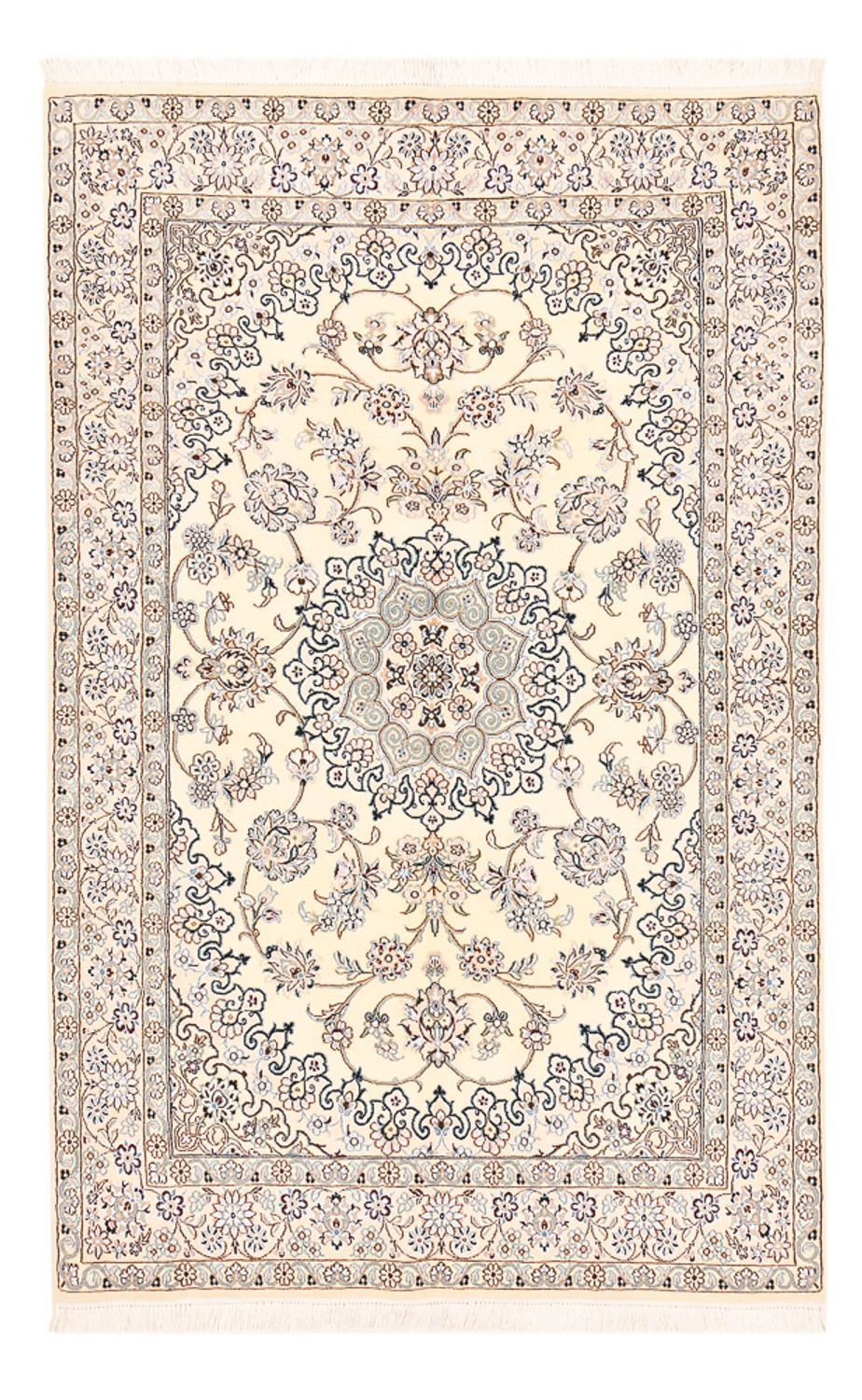 Persisk tæppe - Nain - Royal - 207 x 127 cm - beige