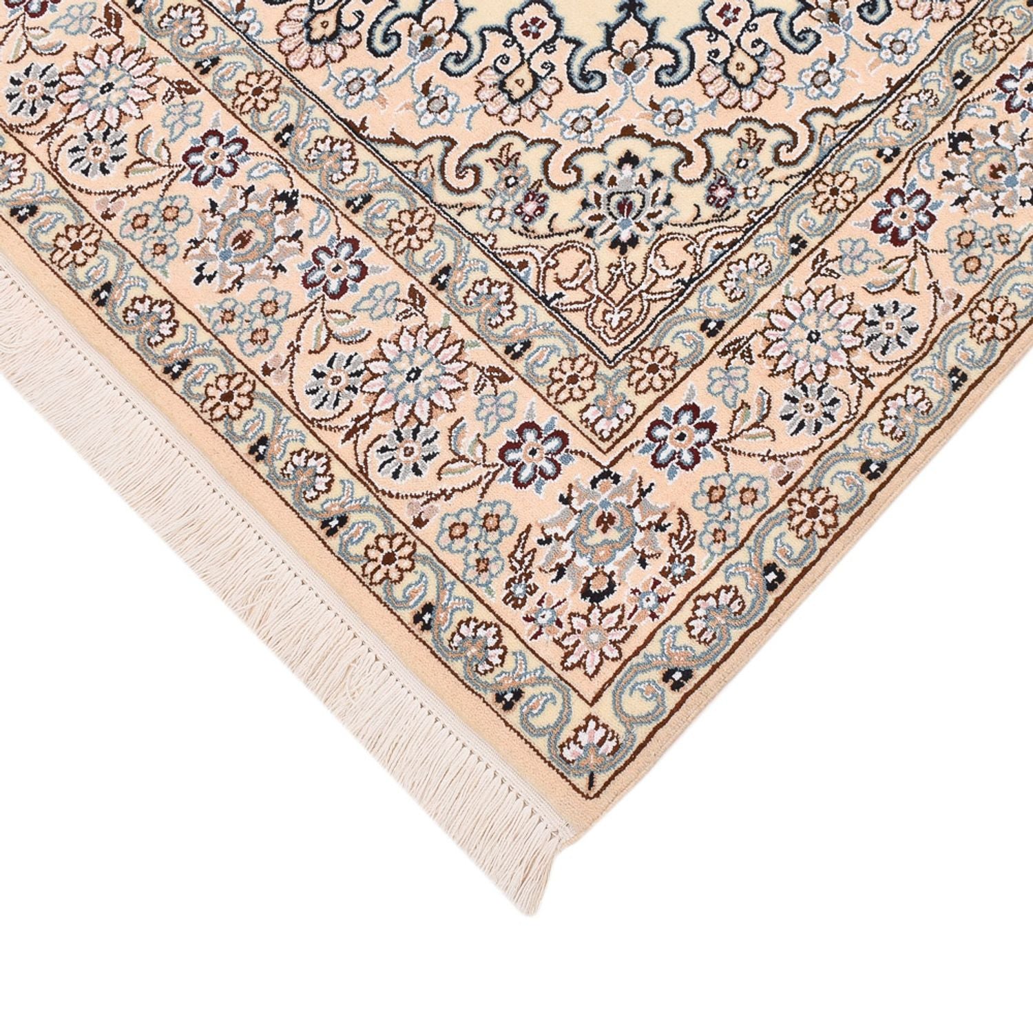Persisk tæppe - Nain - Royal - 207 x 127 cm - beige