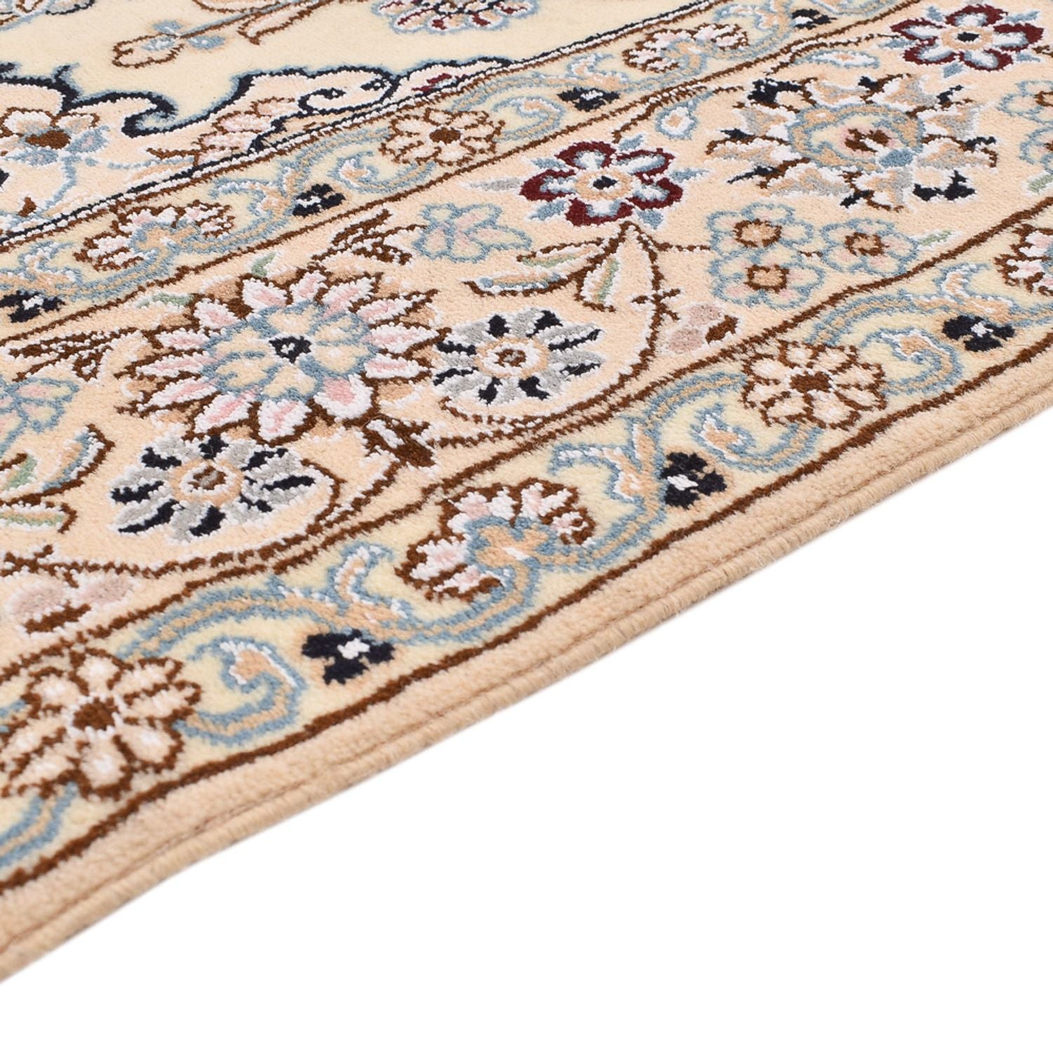 Persisk tæppe - Nain - Royal - 207 x 127 cm - beige