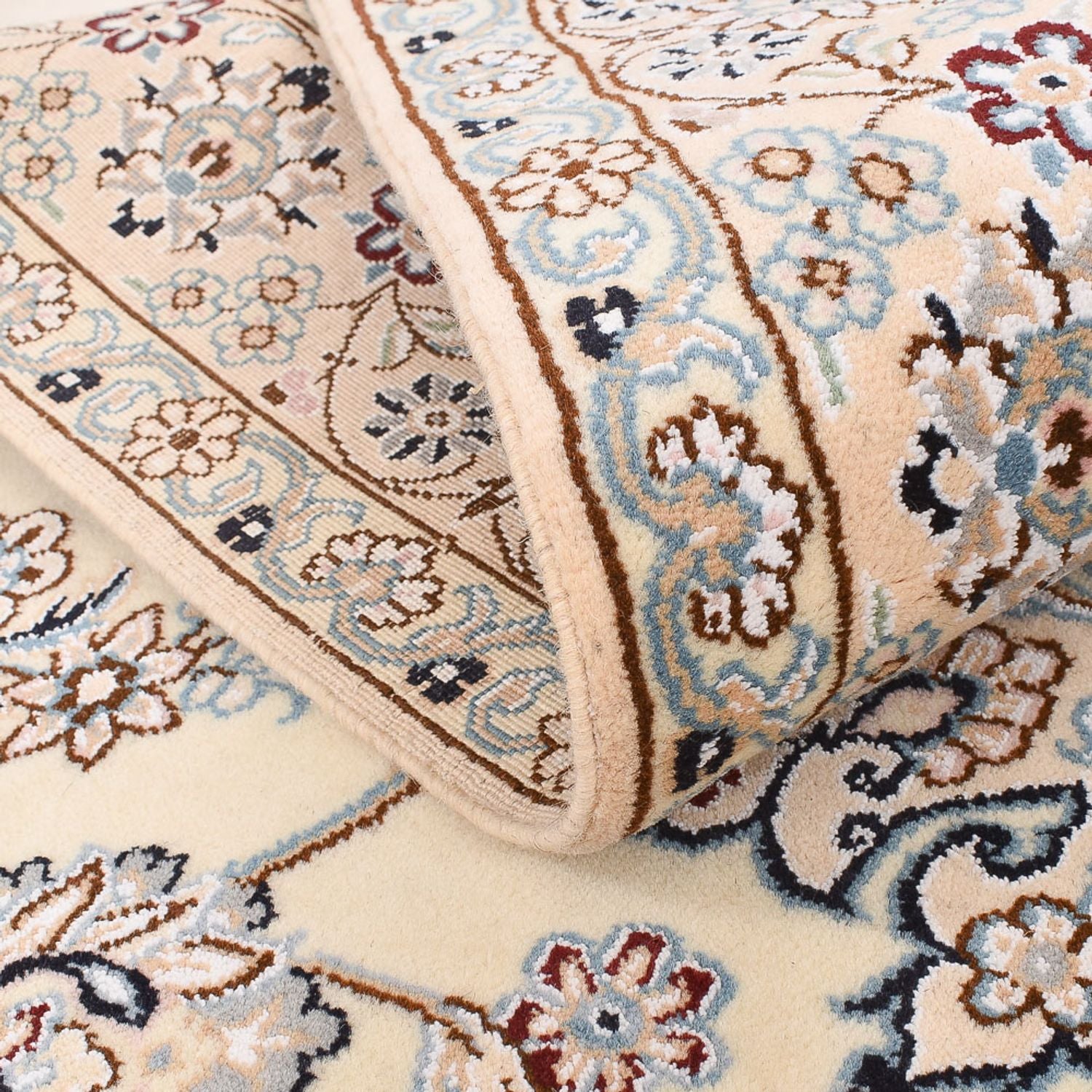 Persisk tæppe - Nain - Royal - 207 x 127 cm - beige