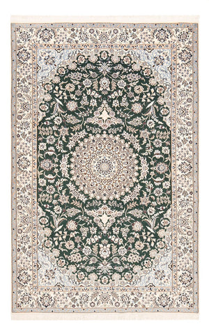 Persisk tæppe - Nain - Royal - 255 x 159 cm - mørkegrøn