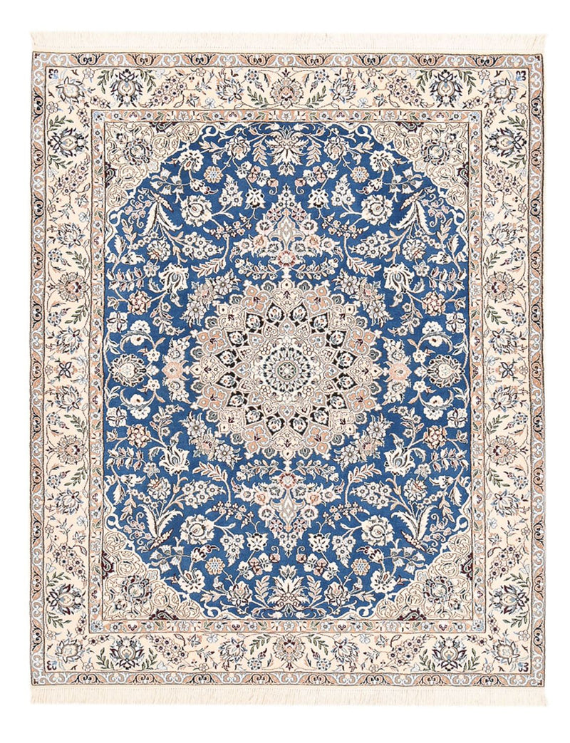 Persisk tæppe - Nain - Royal - 201 x 155 cm - blå