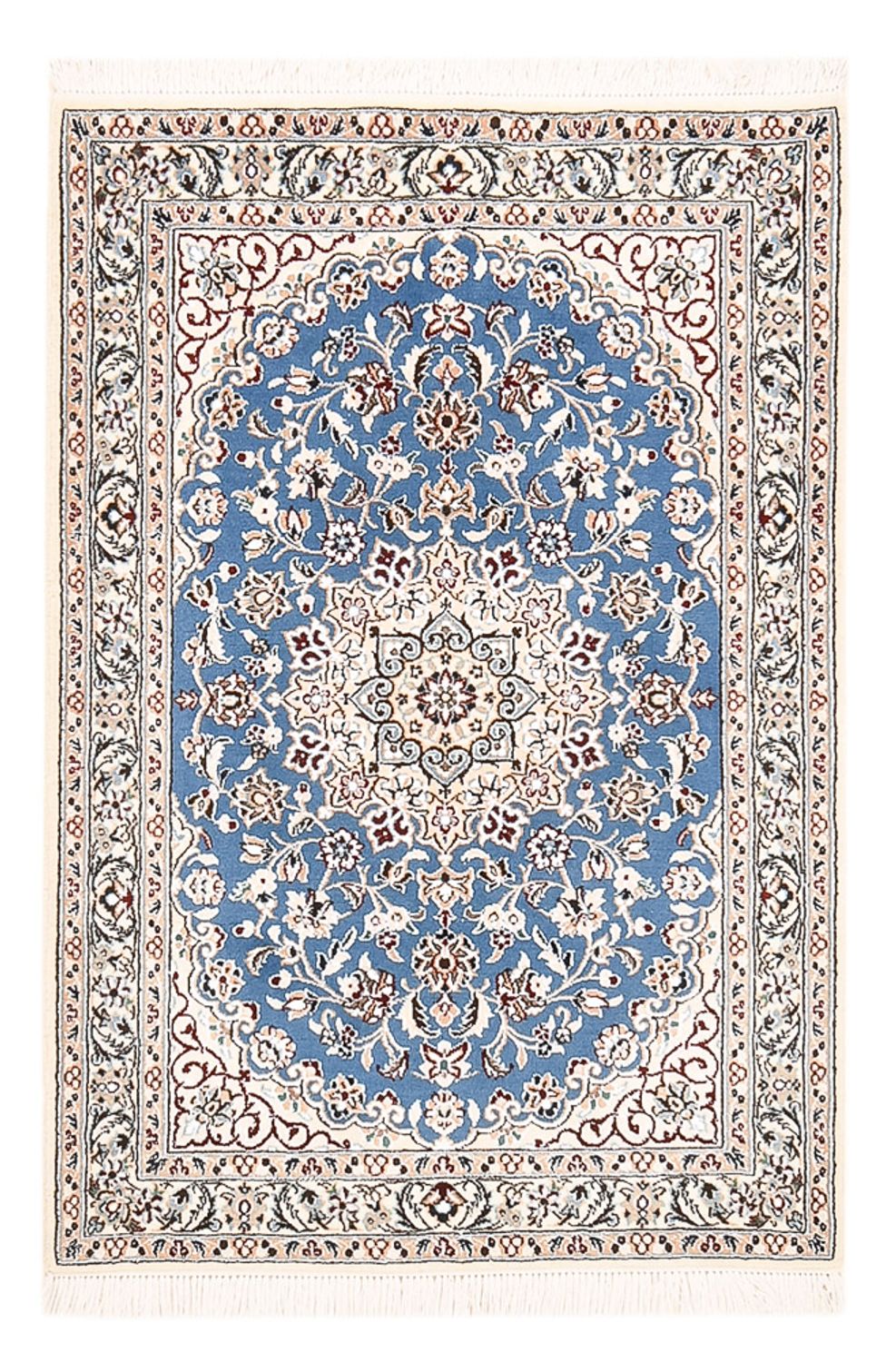 Persisk tæppe - Nain - Royal - 120 x 80 cm - blå