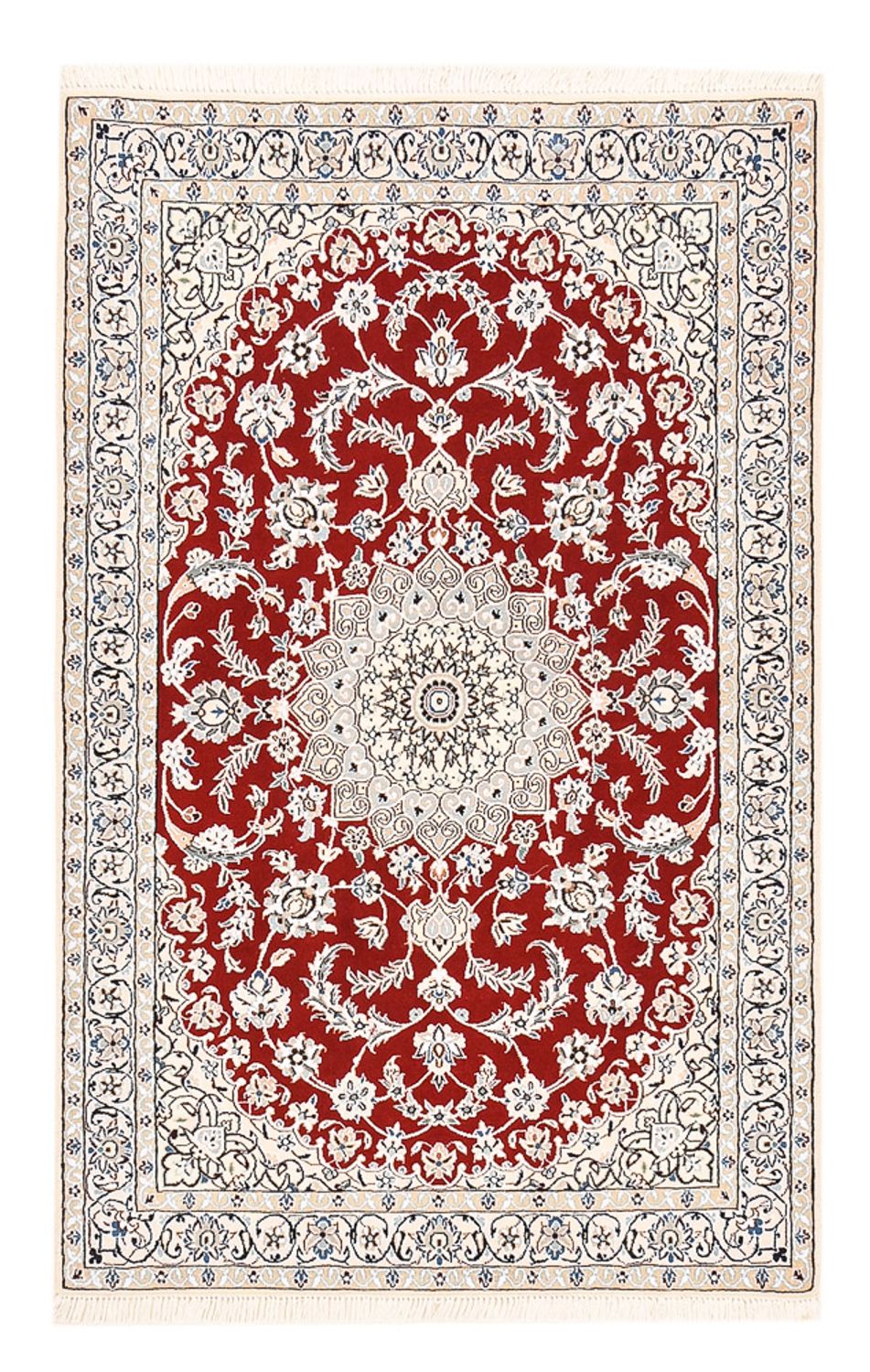 Persisk tæppe - Nain - Royal - 155 x 105 cm - rød