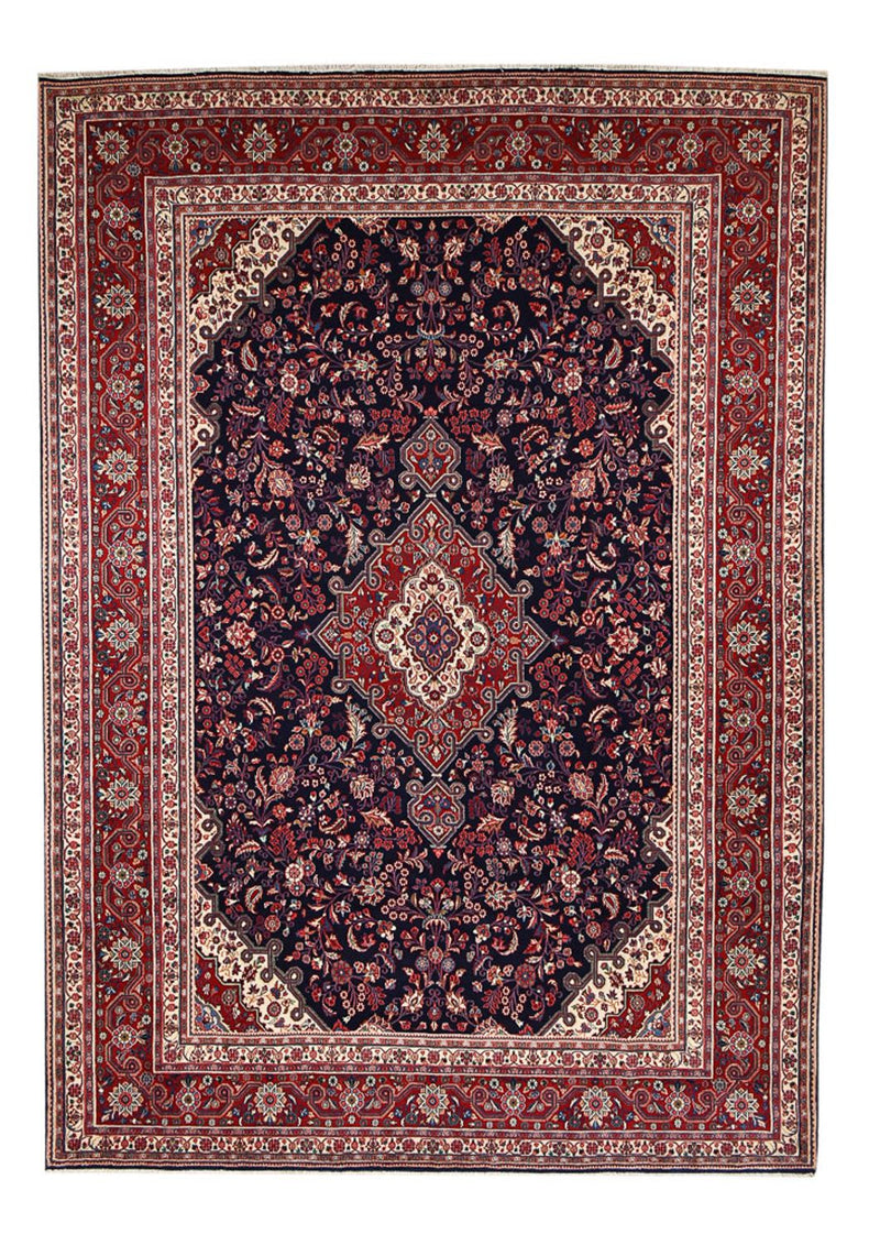 Persisk tæppe - Classic - 428 x 306 cm - mørkerød