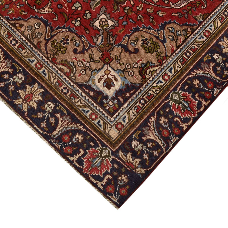 Persisk tæppe - Tabriz - 253 x 177 cm - rød