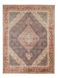 Persisk tæppe - Tabriz - 387 x 295 cm - mørk beige