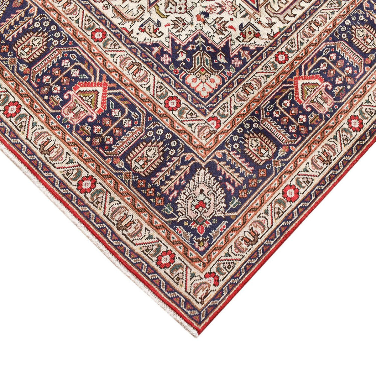 Persisk tæppe - Tabriz - 295 x 200 cm - rød